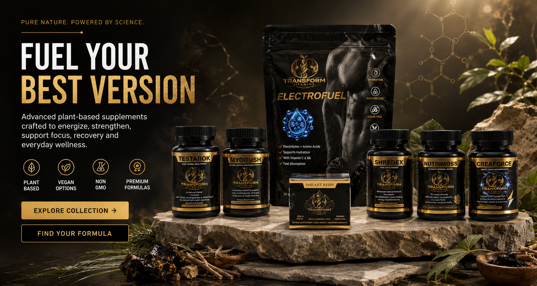 Transform Herbals — premium UK supplements